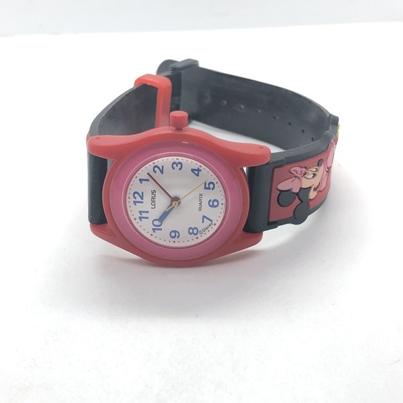 Minnie Mouse Girls Watch Lorus By Seiko New Vintage - Picture 3 of 7